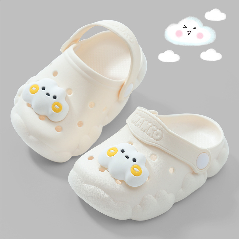 Dječje ljetne slip-on papuče s mekom sole, karikatura dizajn, protuklizne s rupicama za dječake i djevojčice