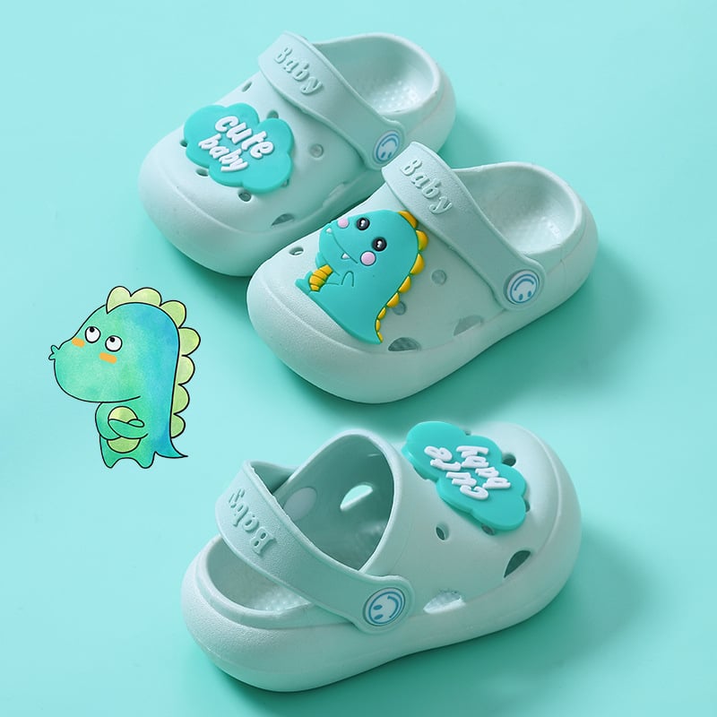 Dječje ljetne slip-on papuče s mekom sole, karikatura dizajn, protuklizne s rupicama za dječake i djevojčice