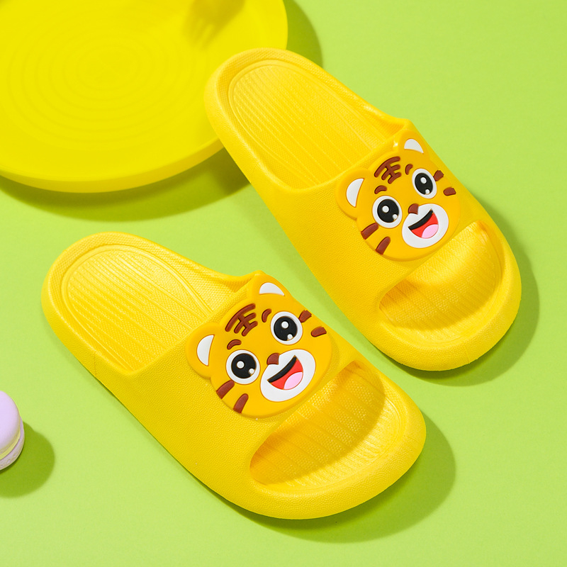 Sandale pentru copii, cu partea superioară din PVC, design desen animat, respirante, anti-alunecare, pentru toate anotimpurile