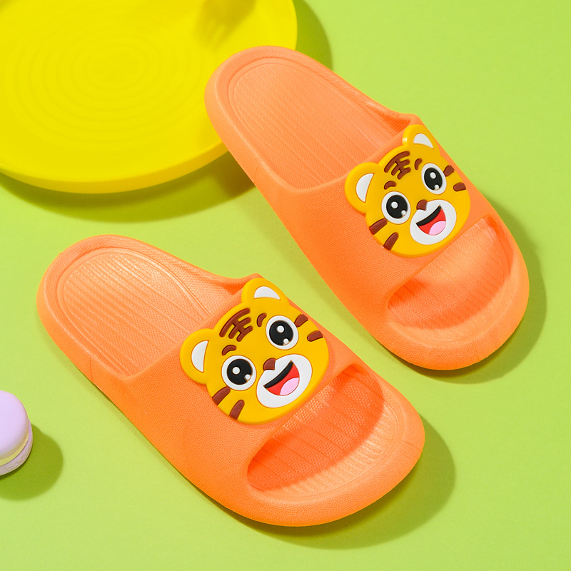 Sandale pentru copii, cu partea superioară din PVC, design desen animat, respirante, anti-alunecare, pentru toate anotimpurile