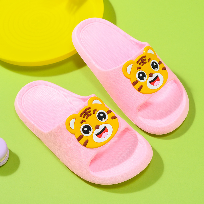 Sandale pentru copii, cu partea superioară din PVC, design desen animat, respirante, anti-alunecare, pentru toate anotimpurile