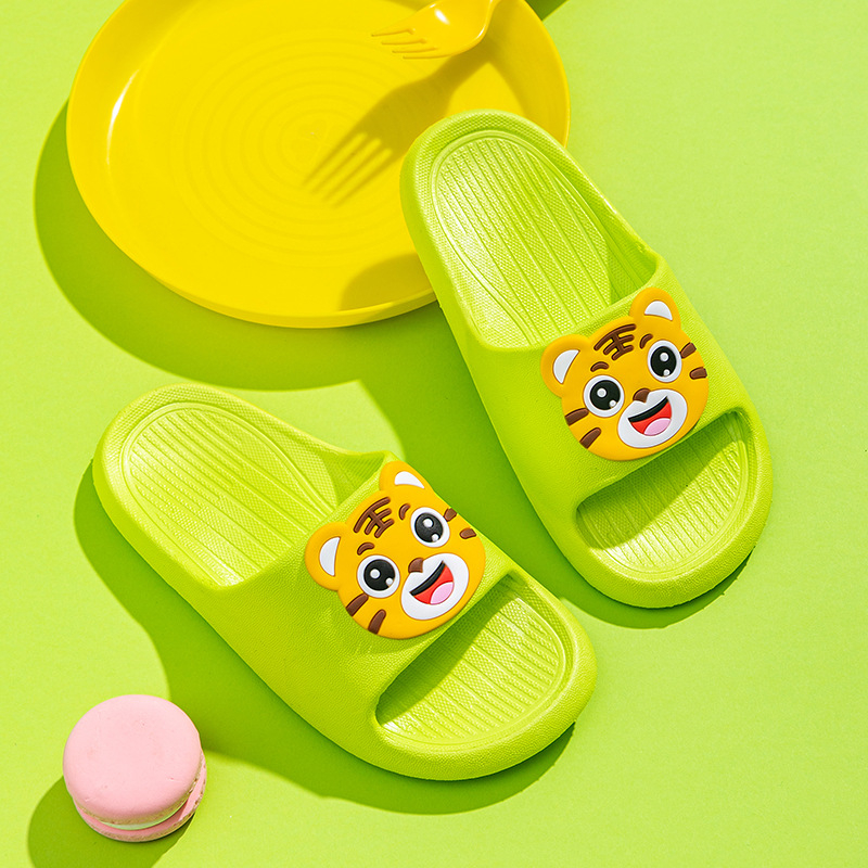 Sandale pentru copii, cu partea superioară din PVC, design desen animat, respirante, anti-alunecare, pentru toate anotimpurile