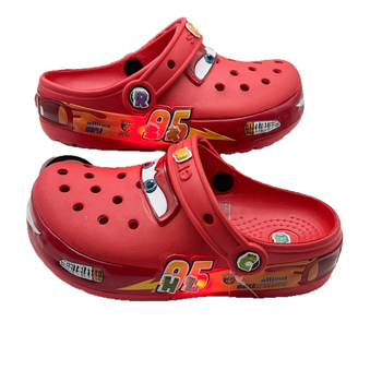 Dječje EVA sandale, bez podstava, potplat injekcijski oblikovan, stil Cartoon Paradise / Crocs, uzrast 7-16 godina