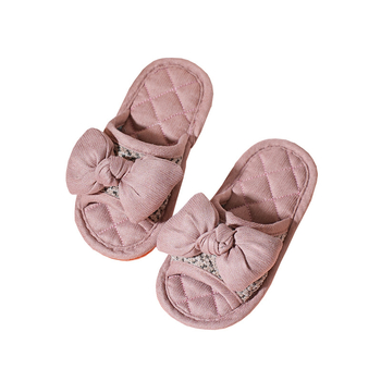 Gyerekek beltéri papucs – uniszex, pamut felső rész, talp marhaínból, vastagított kivitel, csúszásmentes és csendes, minden évszakra, koreai stílus