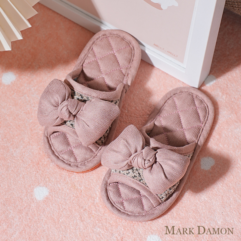 Gyerekek beltéri papucs – uniszex, pamut felső rész, talp marhaínból, vastagított kivitel, csúszásmentes és csendes, minden évszakra, koreai stílus