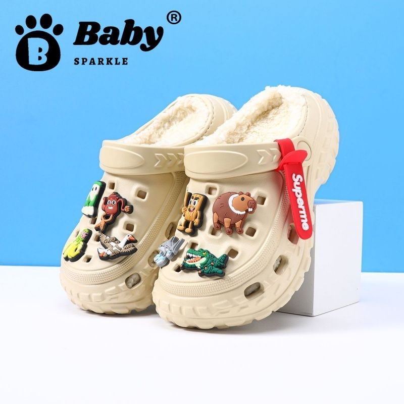 Rajzfilm mintás gyermek papucs, párnázott bélés, EVA felsőrész, EVA talp, eredet: Wenzhou, Zhejiang