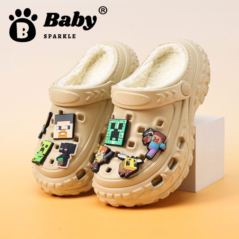 Rajzfilm mintás gyermek papucs, párnázott bélés, EVA felsőrész, EVA talp, eredet: Wenzhou, Zhejiang