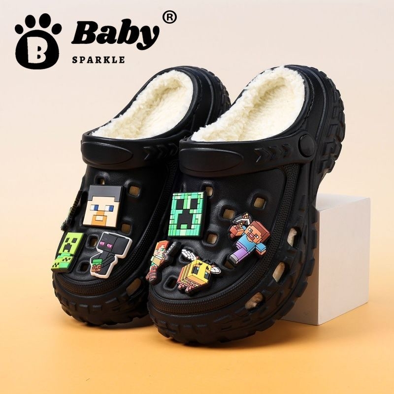 Rajzfilm mintás gyermek papucs, párnázott bélés, EVA felsőrész, EVA talp, eredet: Wenzhou, Zhejiang