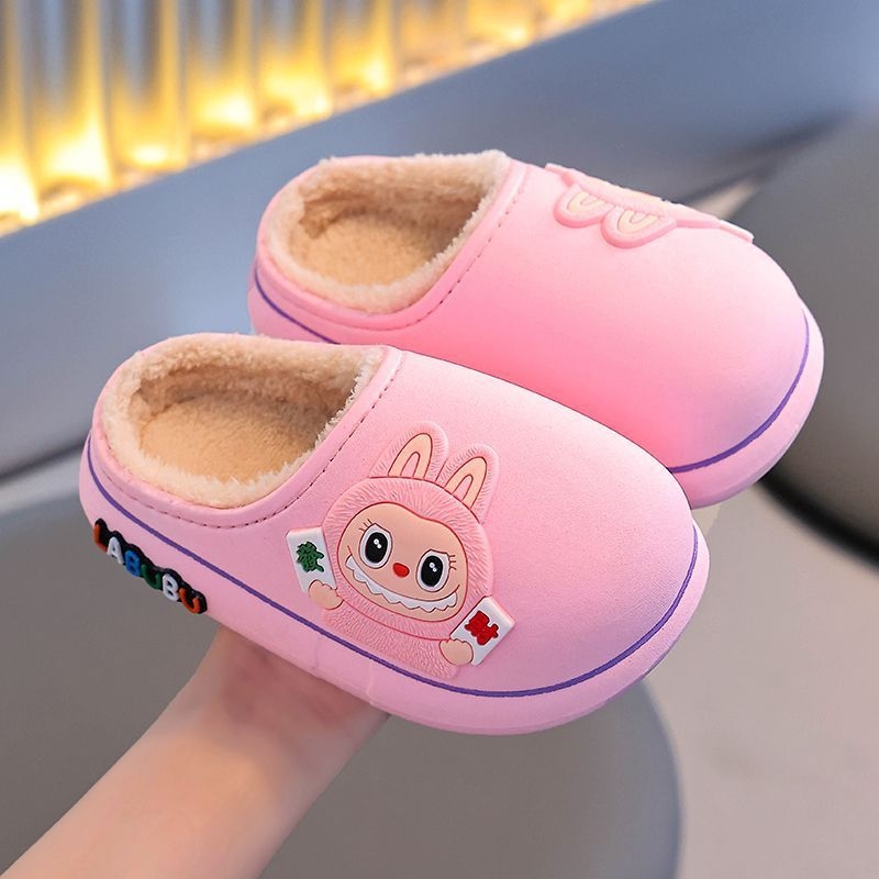 Papuci de copii cu model desen animat (PVC partea superioară; PVC talpă; Vârste 4–12 ani; Unisex; Model desen animat)