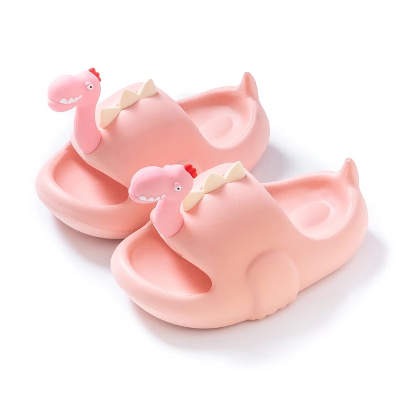 Sandale pentru copii din EVA, partea superioară EVA, talpă EVA, imprimeu cu animale, antiderapant, potrivite pentru copii 4–16 ani