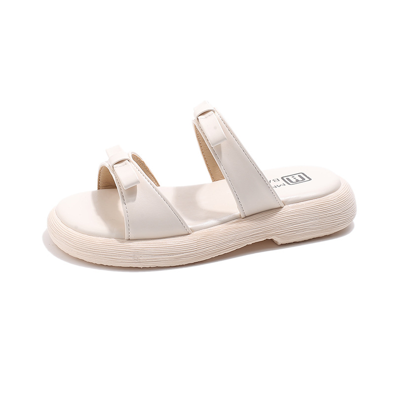 Sandale pentru fete, stil coreean, partea superioară PU, talpă TPR, vârste 7–16, vara 2025