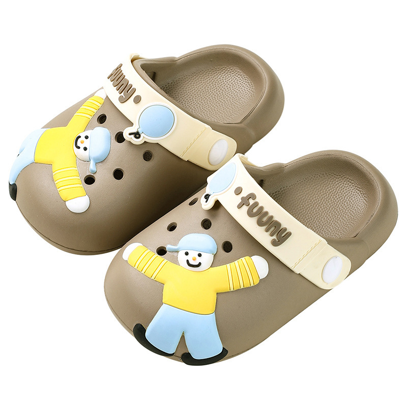 Sandale pentru copii cu EVA pe partea superioară, unisex, vârste 2–6 ani, fără căptușeală