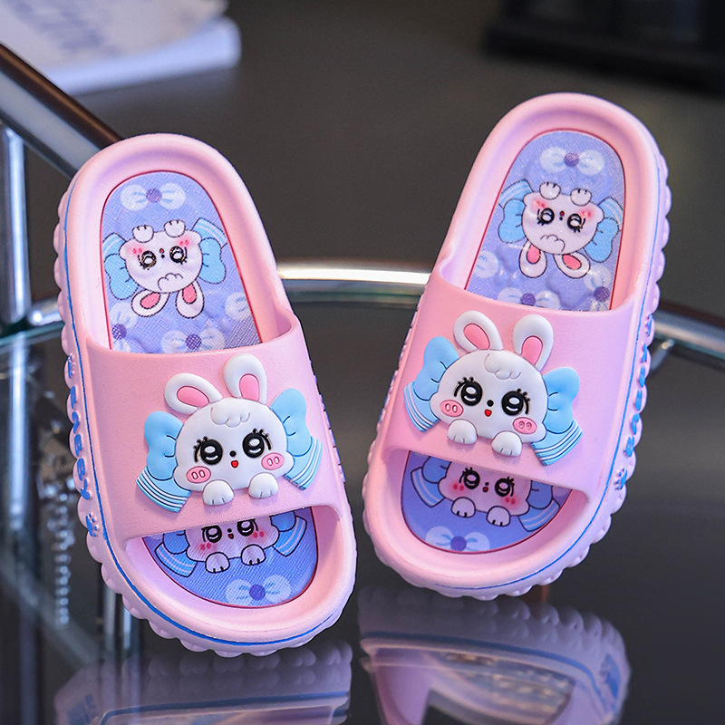 Dječje japanke PVC, karikatura uzorak, za djevojčice 4–6 godina