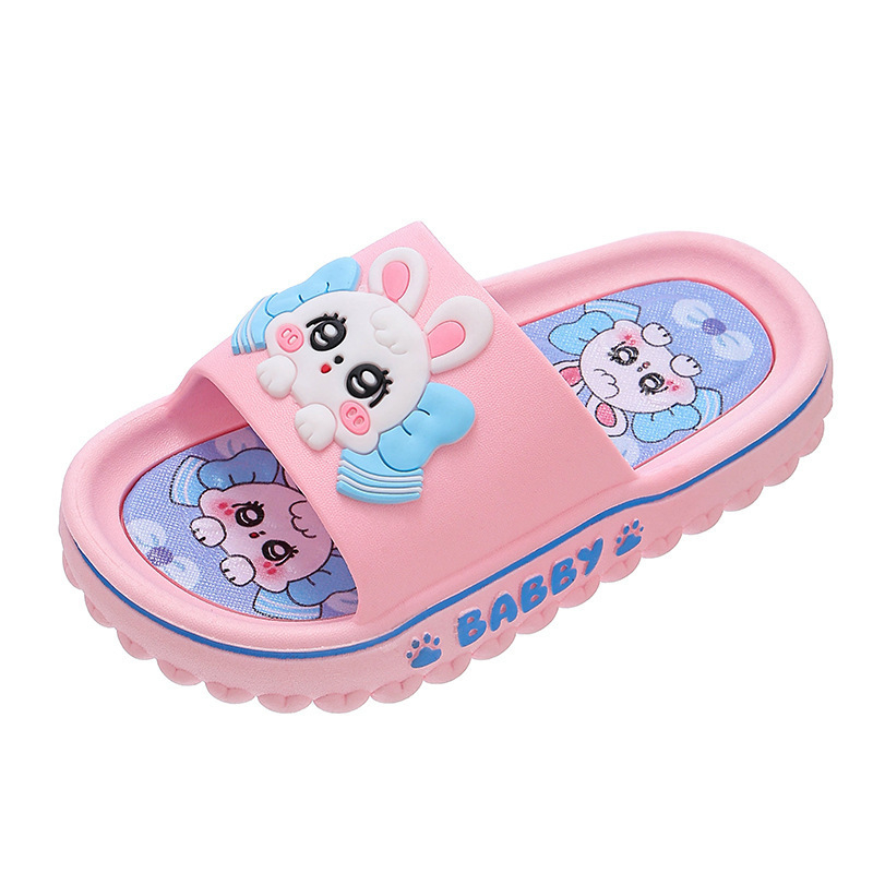 Dječje japanke PVC, karikatura uzorak, za djevojčice 4–6 godina