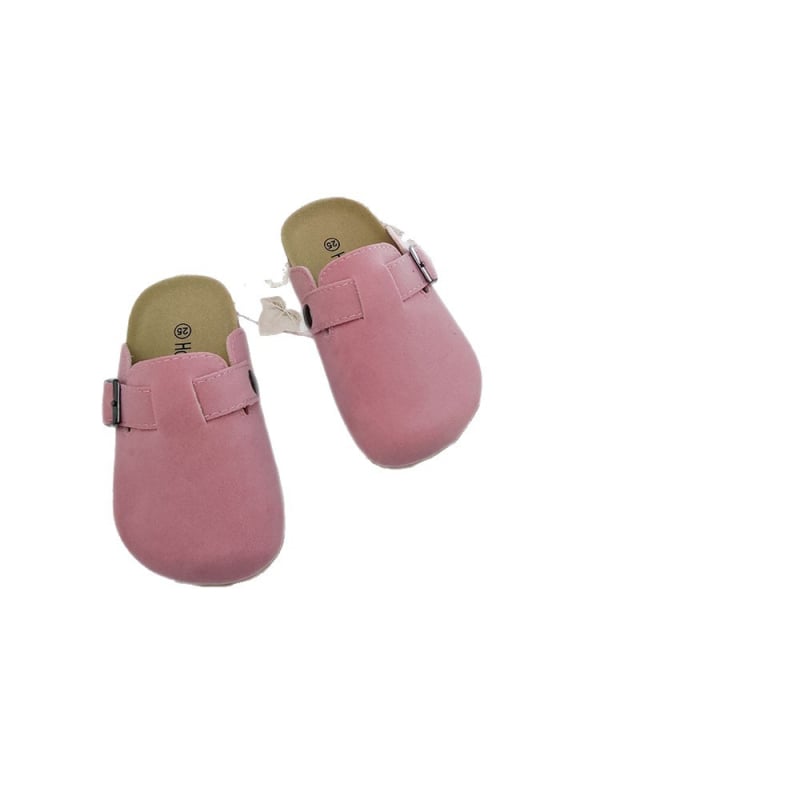Dječje papuče od pluta, korejskog stila, zatvoren prst, slip-on, unisex, jesen–proljeće 2025