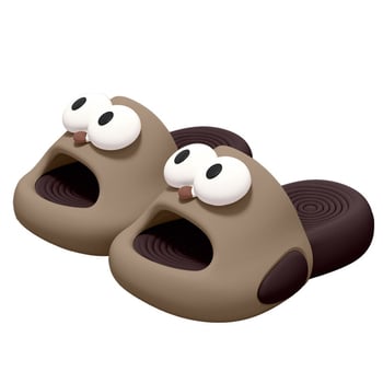 Dječje EVA papuče: Cartoon uzorak, EVA gornji dio i EVA potplat, injekcijsko oblikovanje, 1–3 godina, unutarnja/ vanjska upotreba