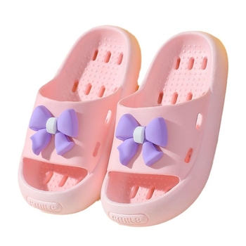 Dječje indoor papuče za djevojčice – Cartoon uzorak, PVC gornji dio i đon, brzo sušenje, protuklizne (4–12 godina)