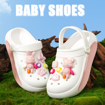 Pantofi copii Cloud, Crocs-style, EVA partea superioară, Unisex, Star Eyes, pentru vârste 4-12 ani