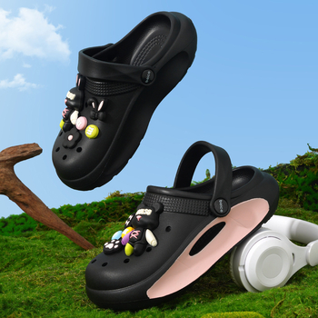 Pantofi copii Cloud, Crocs-style, EVA partea superioară, Unisex, Star Eyes, pentru vârste 4-12 ani