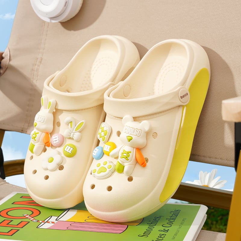 Pantofi copii Cloud, Crocs-style, EVA partea superioară, Unisex, Star Eyes, pentru vârste 4-12 ani
