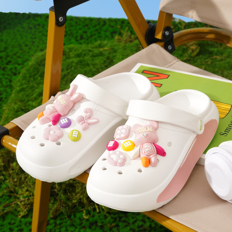 Pantofi copii Cloud, Crocs-style, EVA partea superioară, Unisex, Star Eyes, pentru vârste 4-12 ani