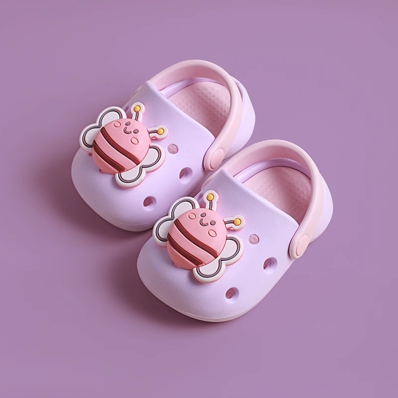 Pantofi de plajă pentru copii, cu partea superioară din EVA, pentru vârstele 2–5 ani, fără căptușeală, stil Cartoon Paradise