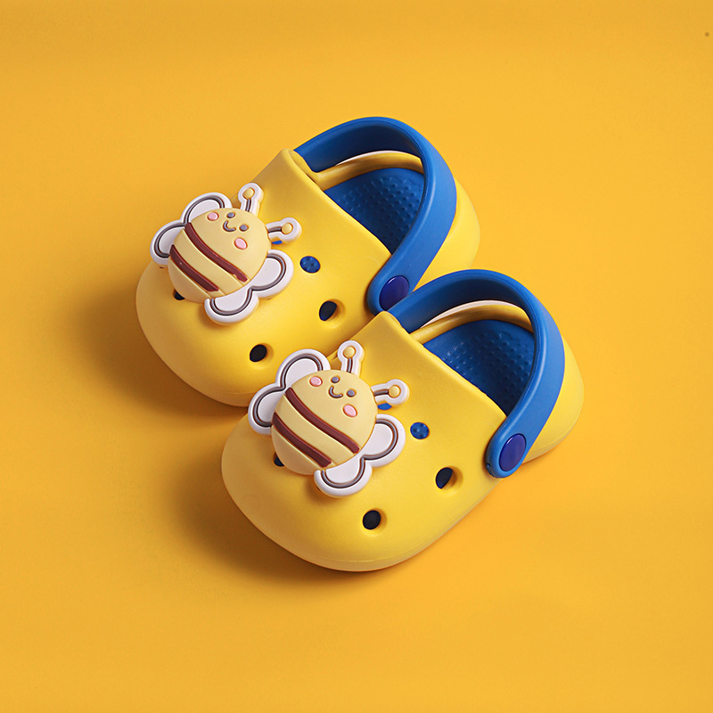 Pantofi de plajă pentru copii, cu partea superioară din EVA, pentru vârstele 2–5 ani, fără căptușeală, stil Cartoon Paradise