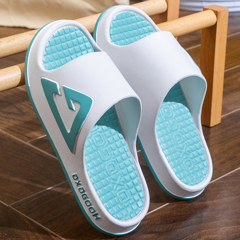 Muške PVC papuče – ljeto, protuklizne unutarnje/vanjske sandale, PVC đon, injekcijski oblik