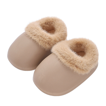 Pantofi-cizmă din bumbac impermeabili pentru copii, stil prințesă (Vârsta 1–6 ani, EVA partea superioară, EVA talpa, călcâi închis, Iarnă 2024)