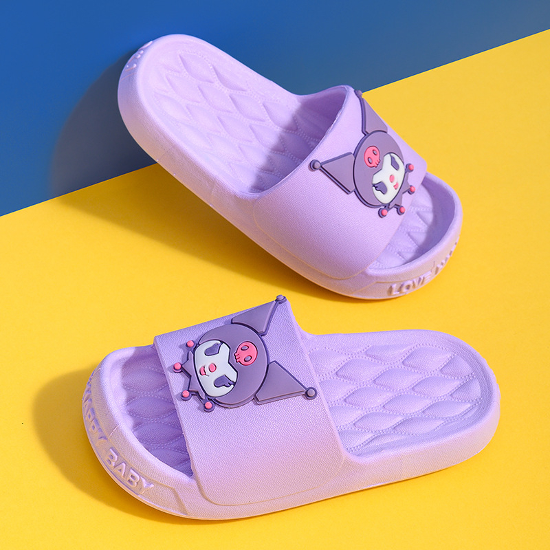 Papuci de PVC pentru fetițe, model animal, stil prințesă, talpă antiderapantă, impermeabili, deodorizante, pentru vârste 1–12 ani.