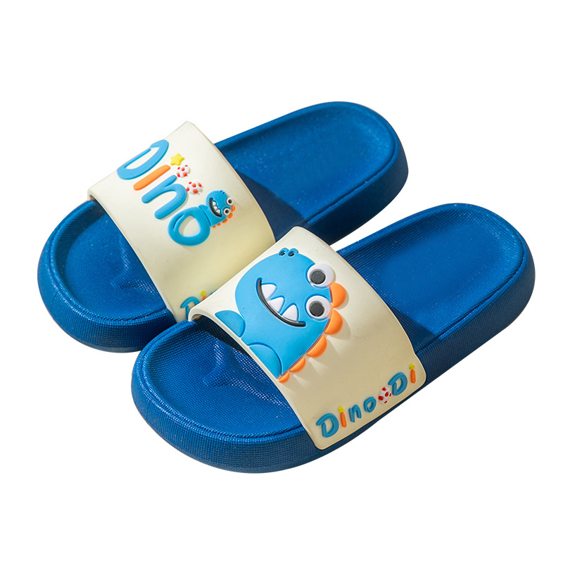 Papuci de copii - Model desen animat, partea superioară PVC și talpă PVC, antiderapant, vară