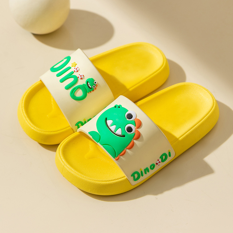 Papuci de copii - Model desen animat, partea superioară PVC și talpă PVC, antiderapant, vară