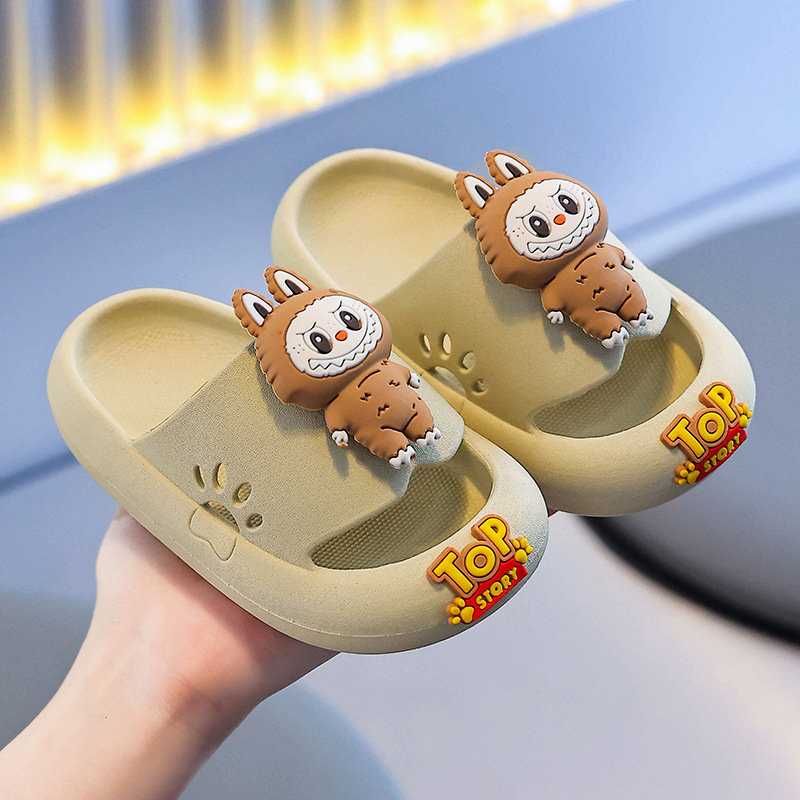 PVC slide sandale, životinjski uzorak, unisex, protuklizne, prozračne