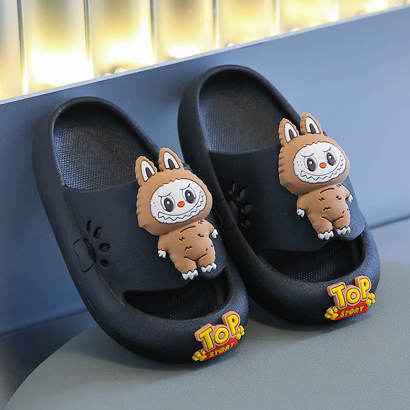 PVC slide sandale, životinjski uzorak, unisex, protuklizne, prozračne