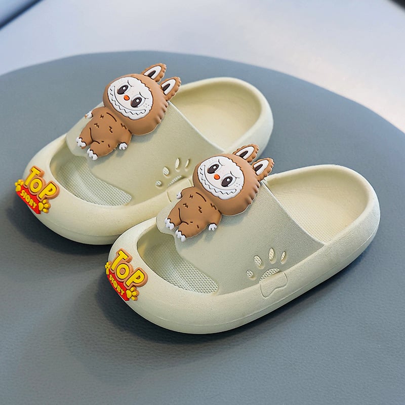 PVC slide sandale, životinjski uzorak, unisex, protuklizne, prozračne