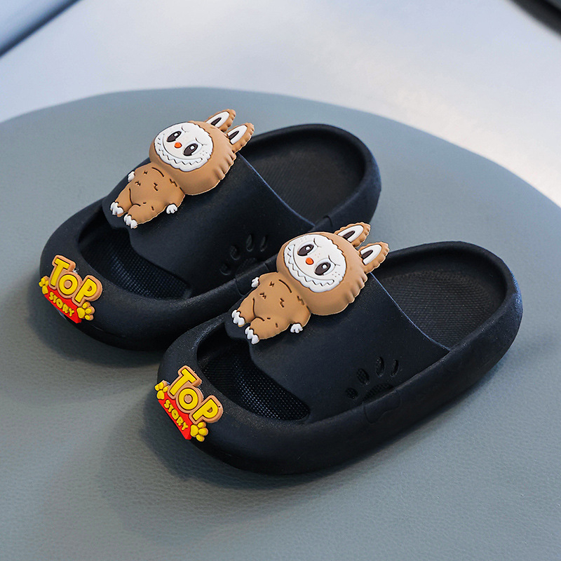 PVC slide sandale, životinjski uzorak, unisex, protuklizne, prozračne