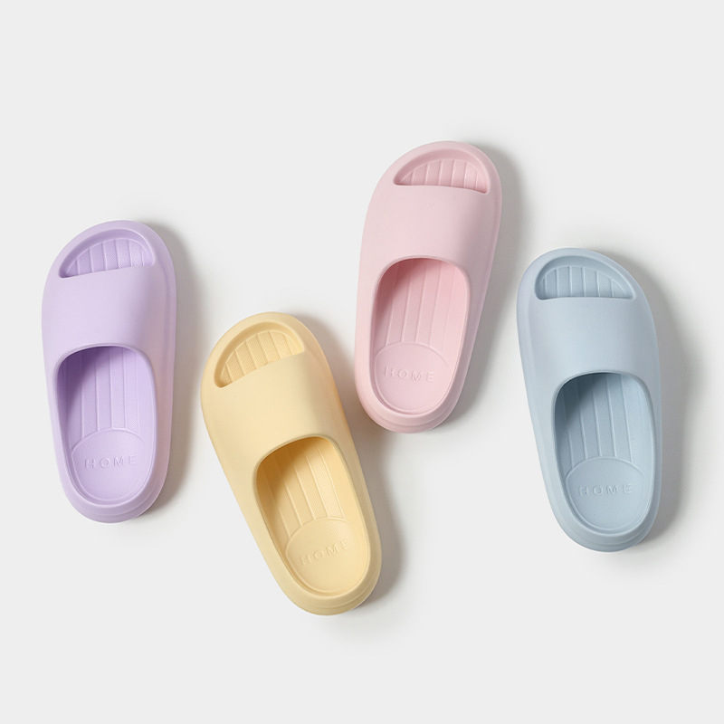 Jishijia Sandale EVA pentru copii, unisex, pentru uz casnic — anti-derapare, minimalist, vară 2025, pentru copii 7–16 ani