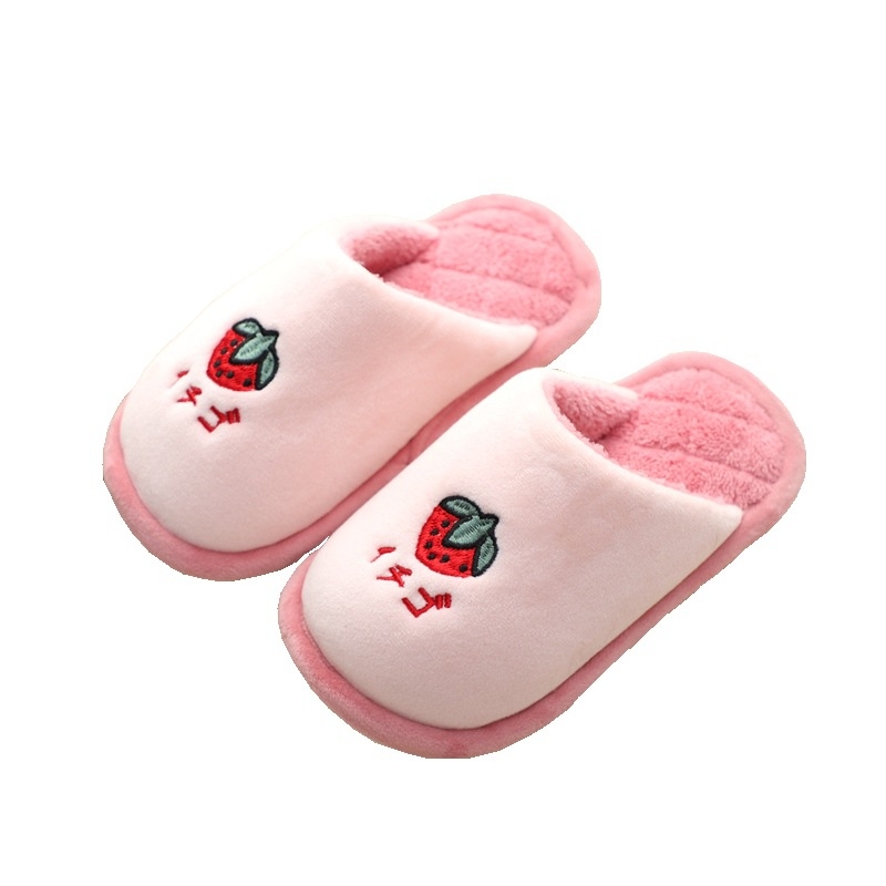 Papuci de interior din bumbac pentru copii, unisex, antiderapante, toamnă-iarnă