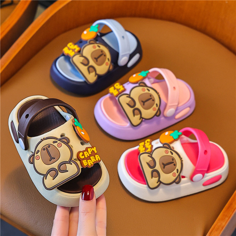 Gyerek Cartoon EVA papucs | Uniszex, EVA felső és talp, csúszásmentes, nyár