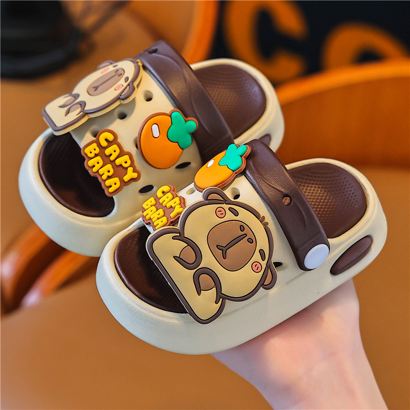 Gyerek Cartoon EVA papucs | Uniszex, EVA felső és talp, csúszásmentes, nyár