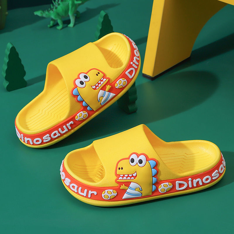 Dječje PVC flip-flopice s cartoon uzorkom, prozračne, protuklizna podloga, ljeto 2025