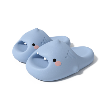 Dječje EVA sandale s motivom morskog psa, unisex, za ljeto, EVA gornji dio i potplat, uzrast 1–12 godina.