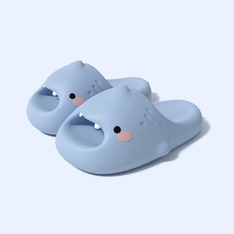 Dječje EVA sandale s motivom morskog psa, unisex, za ljeto, EVA gornji dio i potplat, uzrast 1–12 godina.