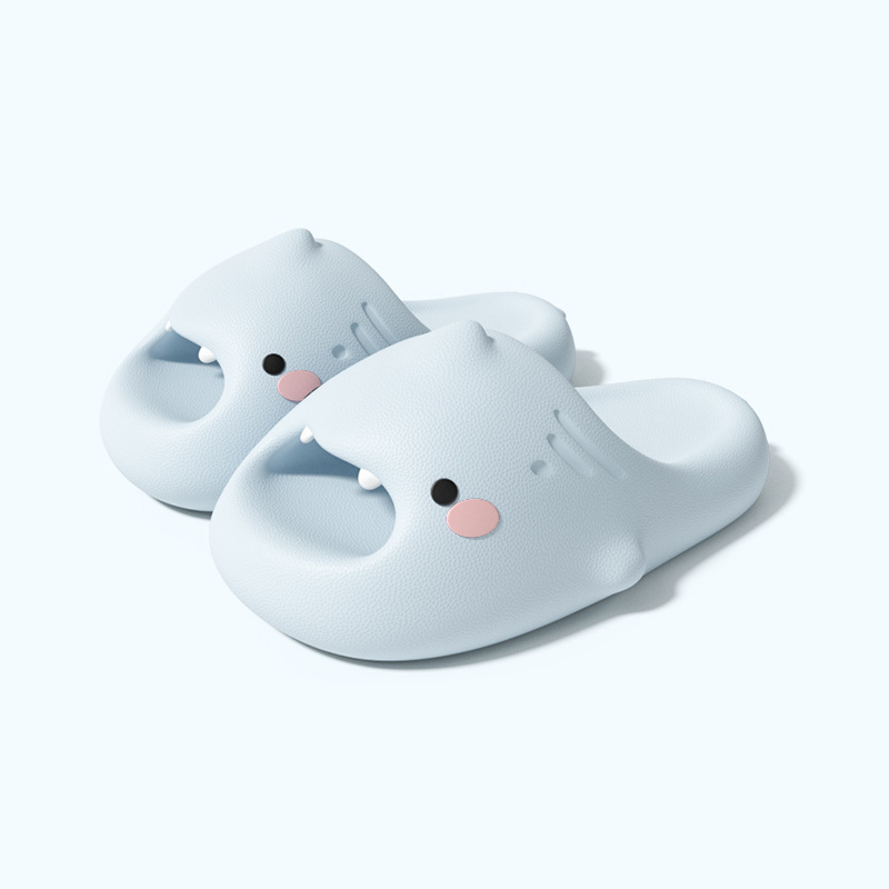 Dječje EVA sandale s motivom morskog psa, unisex, za ljeto, EVA gornji dio i potplat, uzrast 1–12 godina.