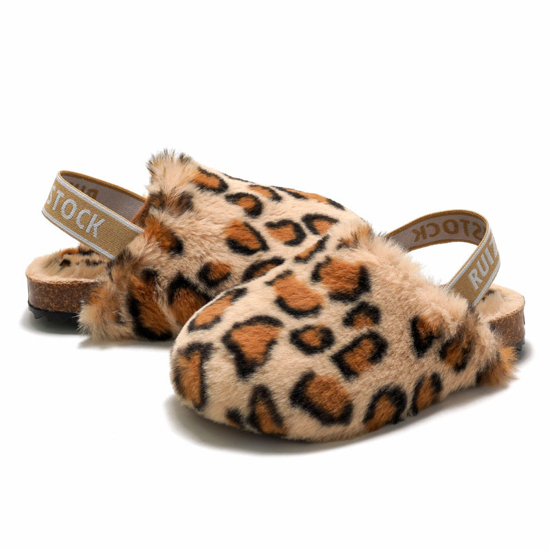 Gyerekek velúrpapucs állatmintával, rugalmas slip-on, fleece bélés, gumírozott talp, 1–3 és 4–6 éveseknek