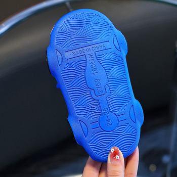 Dječje svjetleće sandale s motivom automobila, unisex