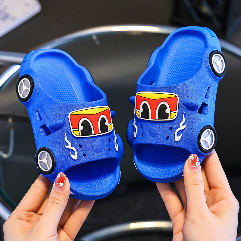 Dječje svjetleće sandale s motivom automobila, unisex