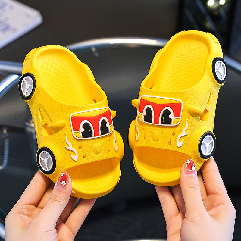 Dječje svjetleće sandale s motivom automobila, unisex