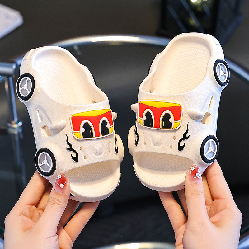 Dječje svjetleće sandale s motivom automobila, unisex