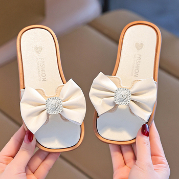 Lányoknak való PVC pántos papucs, hercegnő stílus, légáteresztő, csúszásmentes, kopásálló, 4-16 éveseknek, nyár 2025